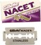 100 NACET STAINLESS Double Edge Razor Blades