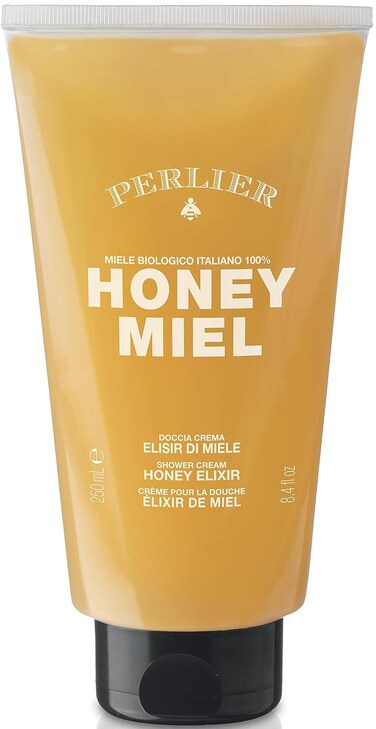 Perlier Honey Miel Doccia Crema Elisir di Miele Biologico 100% Italiano, Shower Gel Honey Elixir 250 ml, 8.4 Fl Oz made in Italy [italian import]