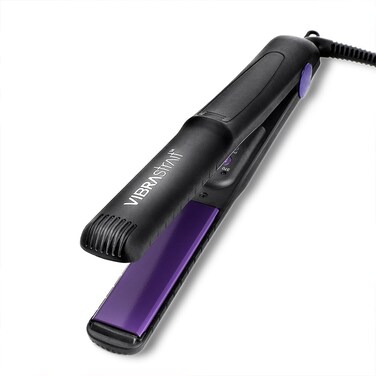 Dual Temperature Oscillating Flat Iron, 1", Purple