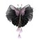 Women Hair Snood Net Barrette Elegant Butterfly Spring Clips detachable Mesh Hairnet Bun Cover Net Hair Accessories for Stewardess Banks Hotels Restaurant Staff