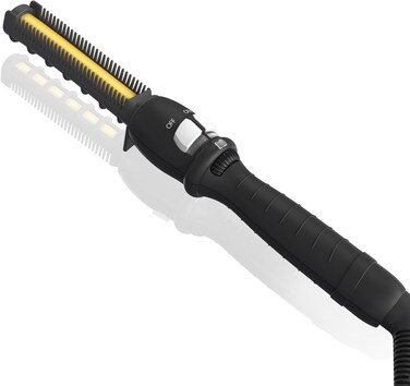 Lura Professional Root/Edge Straightener,200-500&deg;F Pressing Combs for Black Hair,Electric Hot Comb for Women Thick Hair