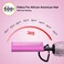 LURA Pink 180-500&deg;F Hot Comb Electric for Wigs, Straightening for African American Hair,Pressing for Natural Black, Bling Diamonds Straightener Brush for Women Thick Hair&hellip;
