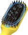 LENA Ionic Straightening Brush - Pro Flat Iron Straightener Comb and Heated Paddle Brush Styler with Extra Ion Care for Ultra Smooth Hair, Anti-Scald，Auto Off, Max 450&deg;F (Yellow)