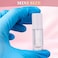 12pcs 2.5ml Empty Lip Gloss Tubes with Wand Cute Lip Gloss Containers Refillable Cosmetic Lip Balm Tubes Lip Gloss Supplies Kit + 2pcs Syringes (White)