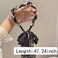 Long Hair Ribbons for Women Girls Flower Pearl Headband Hairband for Thick Thin Hair Elegant Bow Hair Bands Non Slip Head Scarf Bands for Teen Girl Ponytail Hairclip Fashion Hair Accessories for Women