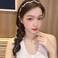 Long Hair Ribbons for Women Girls Flower Pearl Headband Hairband for Thick Thin Hair Elegant Bow Hair Bands Non Slip Head Scarf Bands for Teen Girl Ponytail Hairclip Fashion Hair Accessories for Women
