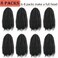 Marley Twist Braiding Hair 14 Inch Marley Twist Hair Cuban Twist Hair 8 Packs Afro Kinky Curly Twist Crochet Hair Synthetic Marley Hair Extensions (14 Inch 8packs, 1B)