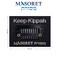Kippah Hair Clip Set: 10 Pair Durable Metal Head Fasteners with Matching Comb for Jewish Kippot, Kipa, Yamaka, Yarmulke Hats