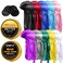 Silky Durags for Men Wave Pomade Strong Hold Easy Wash 360 Wave Training Hair Cream, Wave Butter Waves Grease for Men Promotes Layered Waves Silky Satin Durag Extra Long Tails Wave Brush Wave Cap Set