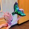 RFTWXHPN Little Mermaid Headband for Girls Sequins Glitter Fish Tail Head Band Green Mermaid Starfish Headbands Mermaid Hair Accessories for Girls Women Fishtail Head Bands Mermaid Crown