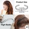 BOYIVI 15 PCS Fashion Teeth Metal Headbands Black Wavy Hair Band Non-slip Unisex Sports Hairband Outdoor Hair Hoop Simple Elastic Hair Accessories for Men Women