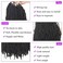 24 Inch 7Packs New Faux Locs Goddess Curly Wavy Crochet Braids Hair 126Strands Natural Black Synthetic Most Natural Soft Locs Crochet Dreadlock Hair Extensions for Woman (24 Inch, 1B#)