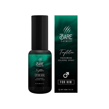 Pheromones for Men to Attract Women (Temptation) Cologne - Pheromone Cologne Spray [Attract Women] - Extra Strong, Concentrated Proven Pheromone Formula