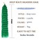 Ocean Wave Crochet Hair 24 Inch 2 Packs Deep Wave Curly Braiding Hair Extensions Synthetic Curly Crochet Hair For Black Women(24inch, 2pack, green)