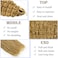 Ocean Wave Crochet Hair 24 Inch 2 Packs Deep Wave Curly Braiding Hair Extensions Synthetic Curly Crochet Hair For Black Women(24inch, 2pack, 27)
