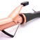 Skin Research Institute Infrarose Infrared Curling Iron, Reduced Damage &amp; Frizz, Tourmaline &amp; Ceramic Barrel Wand, Easy Grip, Adjustable Heat Settings