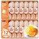 Original Derma Beauty Collagen Face Masks Skincare 12 PK Brightening Vitamin Face Mask Skin Care Sheet Masks Set for Beauty &amp; Personal Care Korean Face Mask