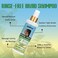No-Water Braid Shampoo for Locs, Twists, Weaves - Rinse-Free, Dreadlock Shampoo for Build-Up, Odor, Itch &amp; Flakes, No Residue, Chemical-Free, 6.8 fl oz