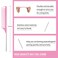 Goiple Hair Styling Brush Set, 12 Pieces Nylon Teasing Hair Brush Rat Tail Comb with Duckbill Clips, Double Sided Edge Brush for Edge &amp; Back Brushing, Combing, Slicking Hair for Women Girls (Pink)
