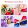 Princess Hair Bow Clips for Girls Women 4 Inch Birthday Gift Dress up Hair Accessories for Moana