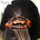 Parcelona French Buckle Cut Out Savana Large 4&rdquo; Celluloid Made in France Automatic Hair Clip Barrette for Women and Girls (Savana)