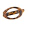 Parcelona French Buckle Cut Out Savana Large 4&rdquo; Celluloid Made in France Automatic Hair Clip Barrette for Women and Girls (Savana)