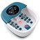 Foot Spa Bath Massager with Heat, Bubble, Vibration and Temperature Control, 22 Massaging Rollers Foot Soak Tub for Foot Pain Relief, Pedicure Foot Soaker with Acupressure Massage Points &amp; Red Light