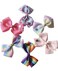 JOJO SIWA 12pcs Hair Bows Clips for Girls (2 Set) - 5 Inches Alligator Clips for Girls Large Bow