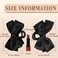 Premium Hair Clips for Women: Bow-knot Claw Clips for Thick and Thin Hair, Big Non-slip Bow Clips in Black