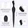 Mudder 21 Pcs Face Razors for Women and Men, Eyebrow Razors Shaver Facial Razor Multipurpose Face Trimmers with Precision Cover for Women Makeup Care Tools(Black)