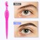 Mudder 21 Pcs Face Razors for Women and Men, Eyebrow Razors Shaver Facial Razor Multipurpose Face Trimmers with Precision Cover for Women Makeup Care Tools(Rose Red, Blue, Purple)
