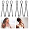 6PCS Adjustable Large Hair Ties Bungee Hair Ties Afro Puff Ponytail Ties Hairband for Women