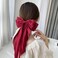 Red Bowknot Hair Bows Clips for Women Girls Satin Bow Hair Barrettes for Women Hair Bow Ribbon Barrette Clip for Bows Hair Ribbons Clips for Girls Women Bowknot Accessories