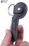 PROFESSIONAL Nose Hair Small Scissors with Leather Case (Black)