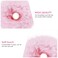 Lusofie 2Pcs Pink Pompom Hair Tie Furry Faux Rabbit Fur Fuzzy Scrunchies Pink Fuzzy Hair Ties Baby Hair Ties Ponytail Holders Pom Hair Accessories for Girl Women