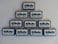 50 Silver Blue Double Edge Razor Blades Made in Russia by 7 O'clock