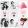 Sponge Foam Hair Rollers for Sleeping - Flexible Curlers with Tail Comb and Hairclips for Hairdressing (60 Pieces, Pink)