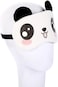 BE Cute Panda Bear Velvet Soft Sleep Mask Eye Cover Blindfold Girls Kids Women Gift Party Games