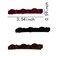 Braided Hair Clips for Women Girls Black Hair Clip for Girls Nonslip Hair Accessories for Women Red Brown Duck Billed Hair Clips for Girls 6PCS Braided Hair Barrettes for Thick Thin Hair