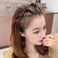 Braided Hair Clips for Women Girls Black Hair Clip for Girls Nonslip Hair Accessories for Women Red Brown Duck Billed Hair Clips for Girls 6PCS Braided Hair Barrettes for Thick Thin Hair