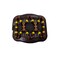 Professional Wooden Comb Ladies Magic Beads Elasticity Cord Rope Clip Double Elastic Hair Clamp Combs Accessories-6pcs