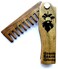 Redesigned Tree-mendous Sandalwood Wide Tooth Folding Comb - Durable Pocket Combs that Plant Trees by Green Beard Grmng