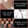 FOCALLURE Cream Contour Stick, Matte Bronzer Stick, Professional Face Shaping &amp; Contouring Stick Makeup, Easy to Apply with Buildable Coverage, Long Lasting &amp; Sweatproof, BROWN