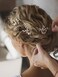 SWEETV Hair Pins, 3Pcs Bridal Hair Accessories Pearl Bride Wedding Hair Pins Leaf Bridal Head Piece Rhinestones Gold Hair Jewelry for Women and Girls