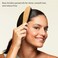 Boar Bristle Slick Back Hair Brush for Create a Sleek Frizz Free Hairstyle, Smoothing &amp; Sleek Ponytail Bun Hairbrush with Wide 7 rows of bristle bristles for Sectioning &amp; Parting for Women