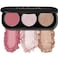 FOCALLURE Blush and Highlighter Palette,3 in 1 Makeup Powder, Cruelty-Free Matte, Shimmer Illuminator for a Glowing Look,#03