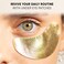 C&Eacute;LOR Under Eye Patches Premium - Golden Under Eye Mask Enriched with Hyaluronic Acid, Caffeine, Tea Tree &amp; Collagen, Under Eye Patches for Puffy Eyes, Dark Circles and Puffiness (7 Pairs)