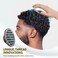 Silicone Curl Brush with Pick Comb, Hair Twist Curling Comb for Afro Curls, Small Holes Curler for Men Women Boy Girl, Gray, 1 Piece