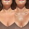 PHOERA Body Shimmer Oil,Waterproof Long Lasting Moisturizing Body Luminizer Glow Body Illuminator Highlighter for Face with Makup Bursh, 1oz/Jars(2PCS 101 Rose Gold)