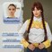 7JHH WIGS Long Ponytail Wig 30in Halloween Lolita Double Ponytail Braid Wig for Women Brown Wig with Rose Pink Highlight Cosplay Party wigs High Temperature Heat Resistant Fiber Natural Hairline Wig